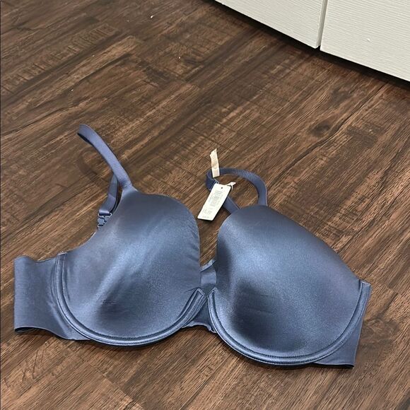 GAP Other - NWT GAP Satin Underwire Bra blue/gray, 36D